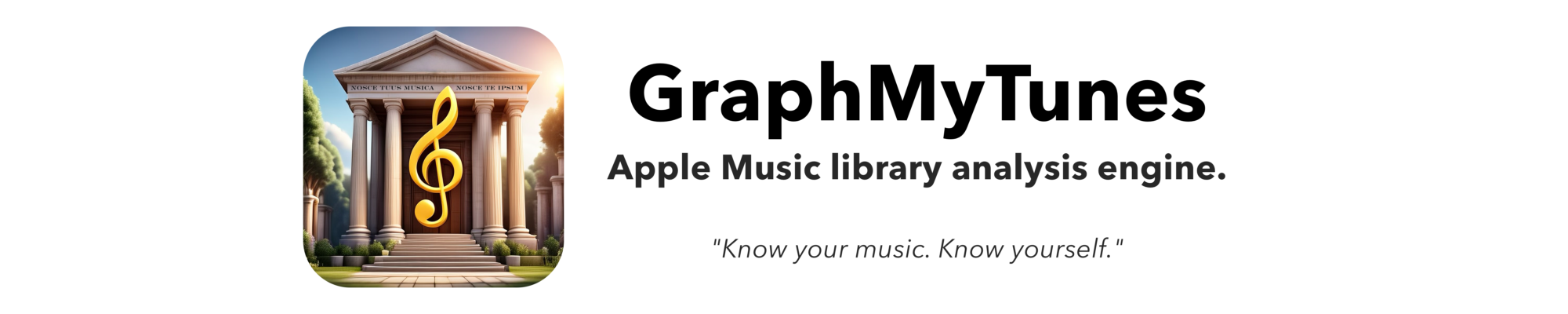 GraphMyTunes Logo